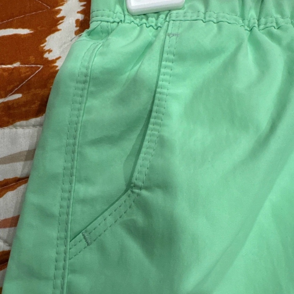 Class Mint Green Swim mid thigh length Shorts pockets size XS inner line up - Picture 4 of 6